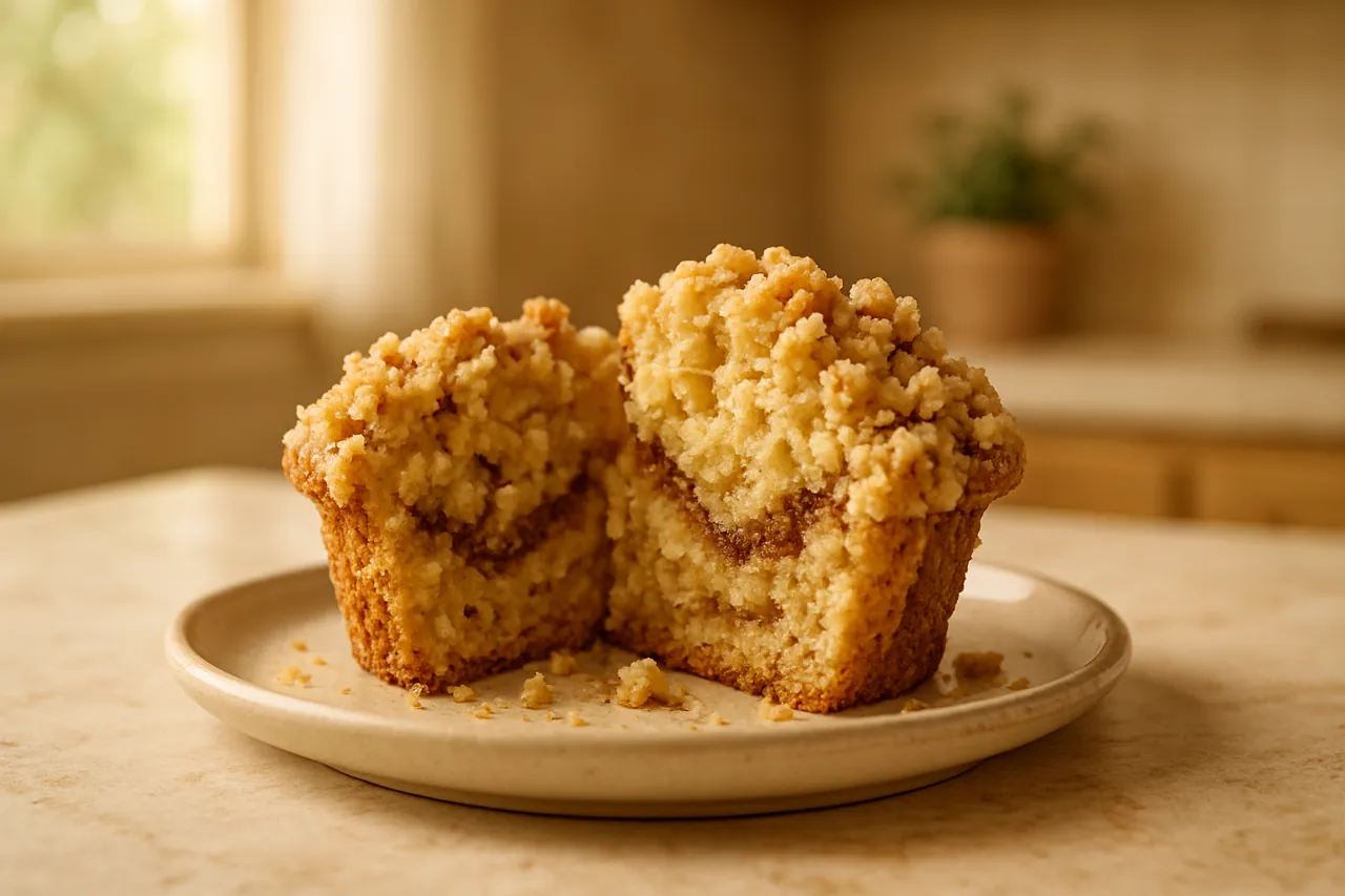 Biscoff Coffee Cake Muffins