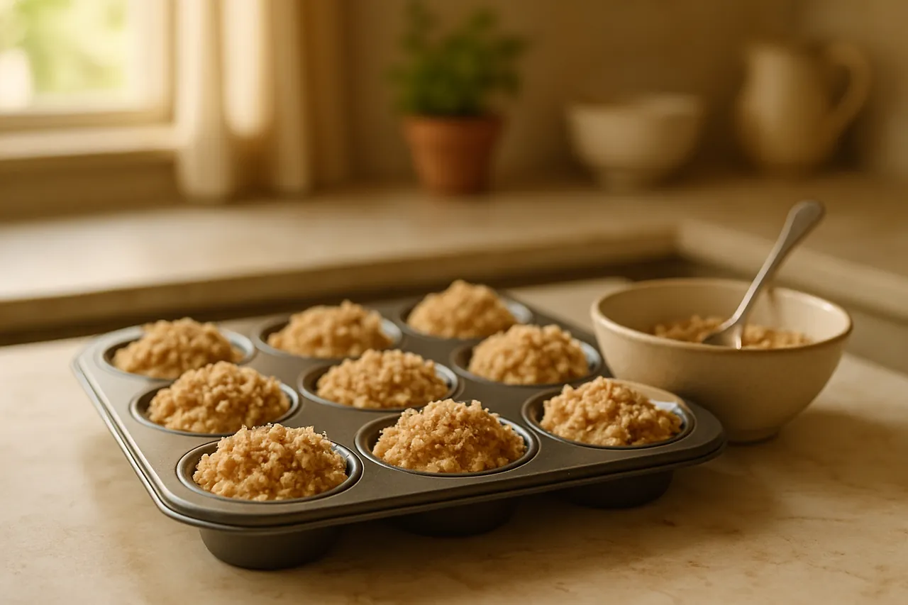 Blueberry Coffee Cake Muffins