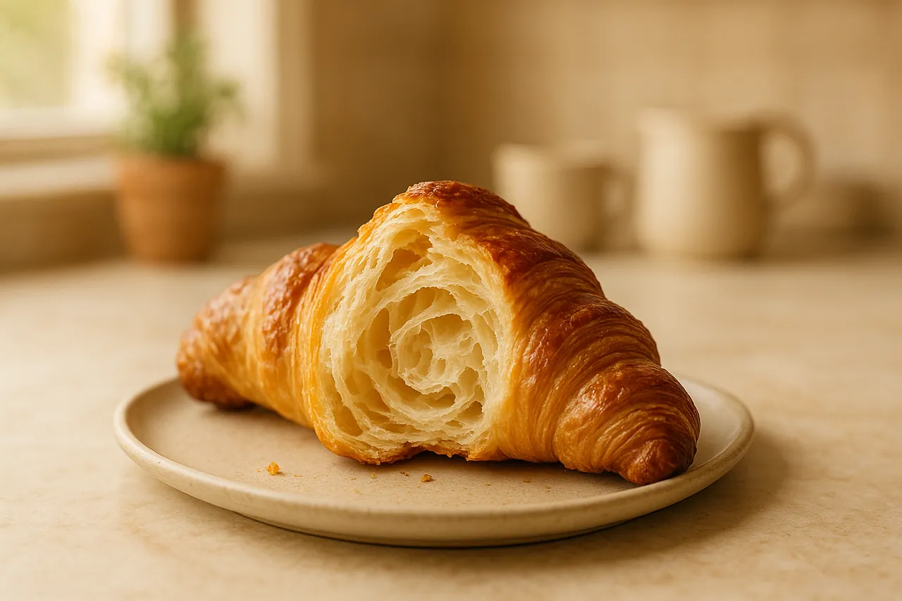Buttery Flaky Croissants