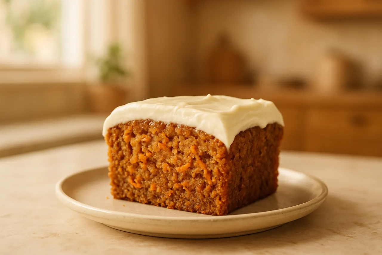 Carrot Cake Bread with Cream Cheese Frosting