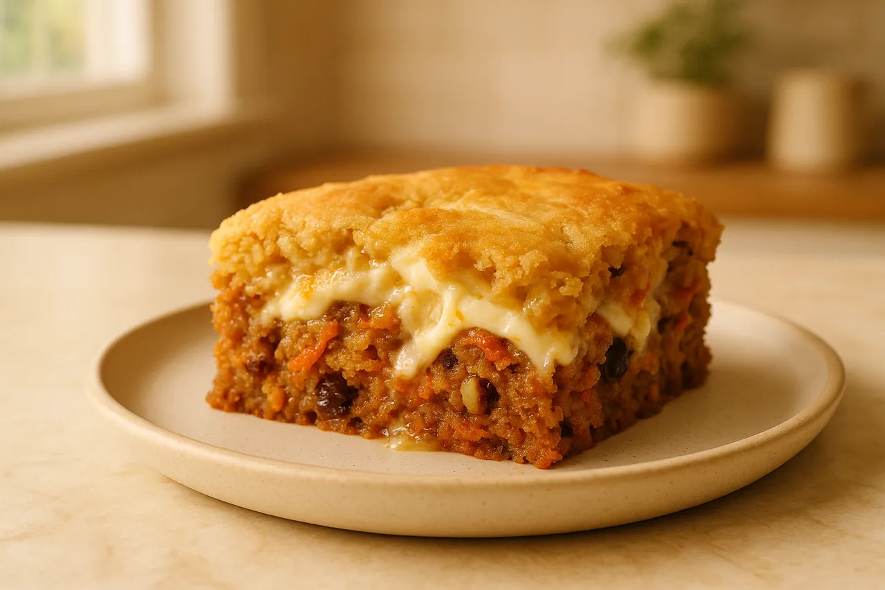 Carrot Cake Cobbler