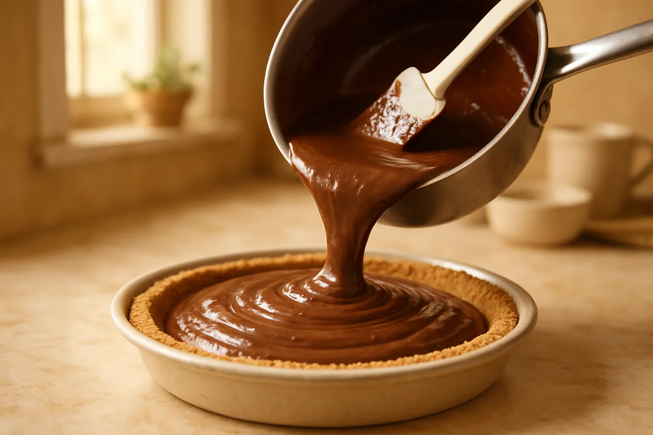 Chocolate Haupia Pie