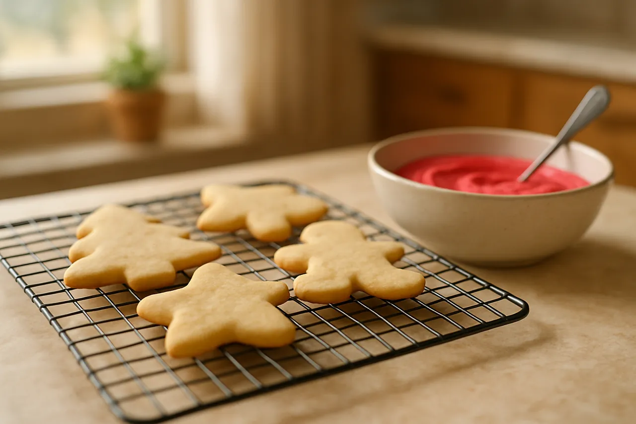 Christmas Frosted Sugar Cookies
