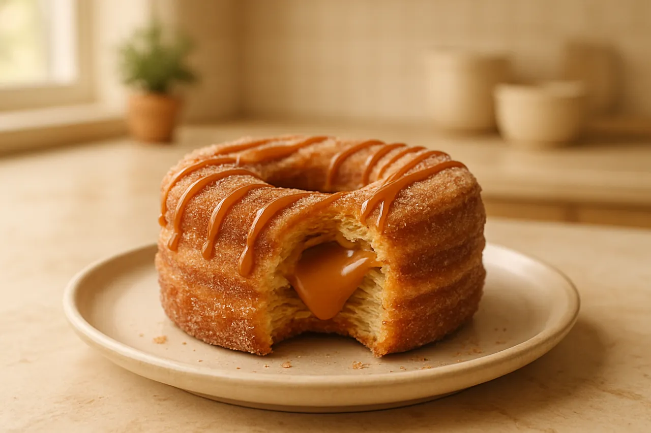 Churro Dulce de Leche Cronut