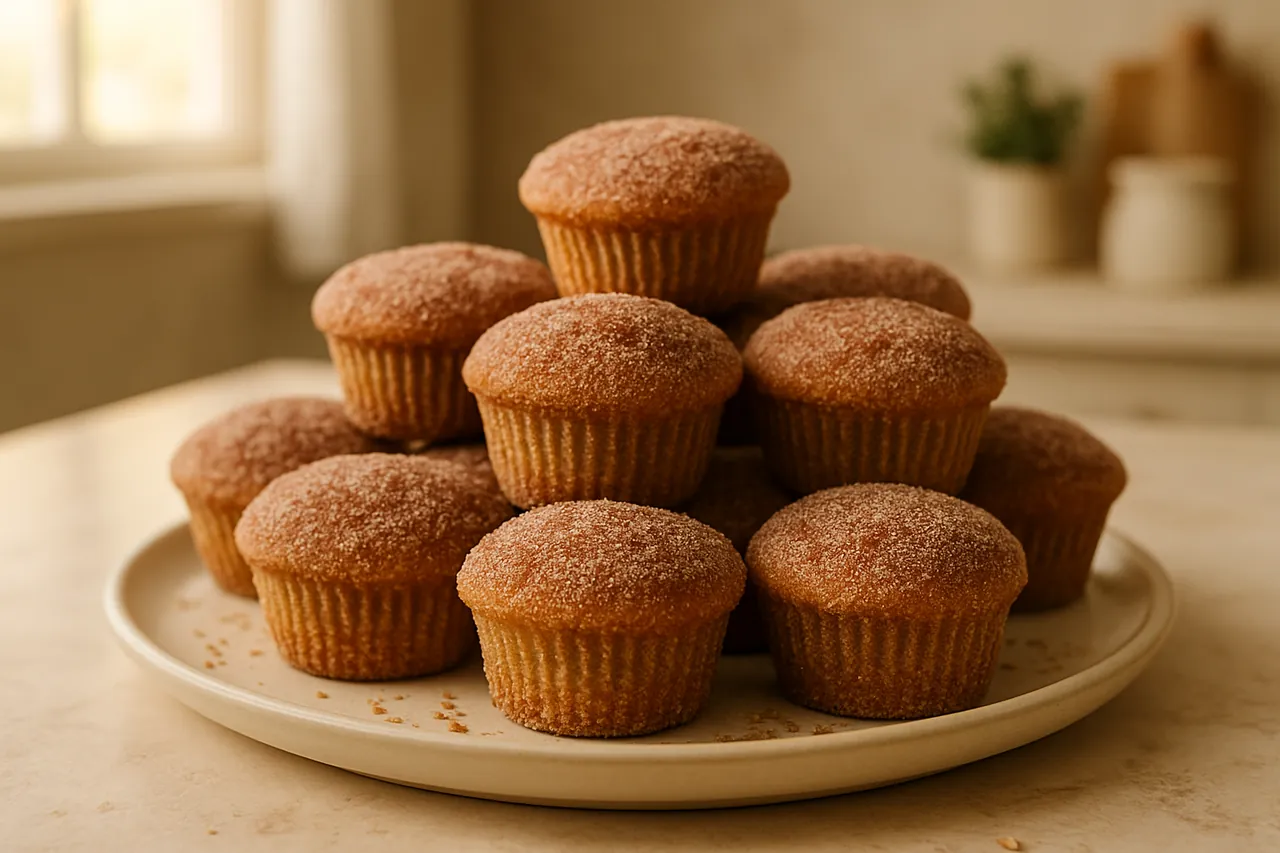 Churro Muffins