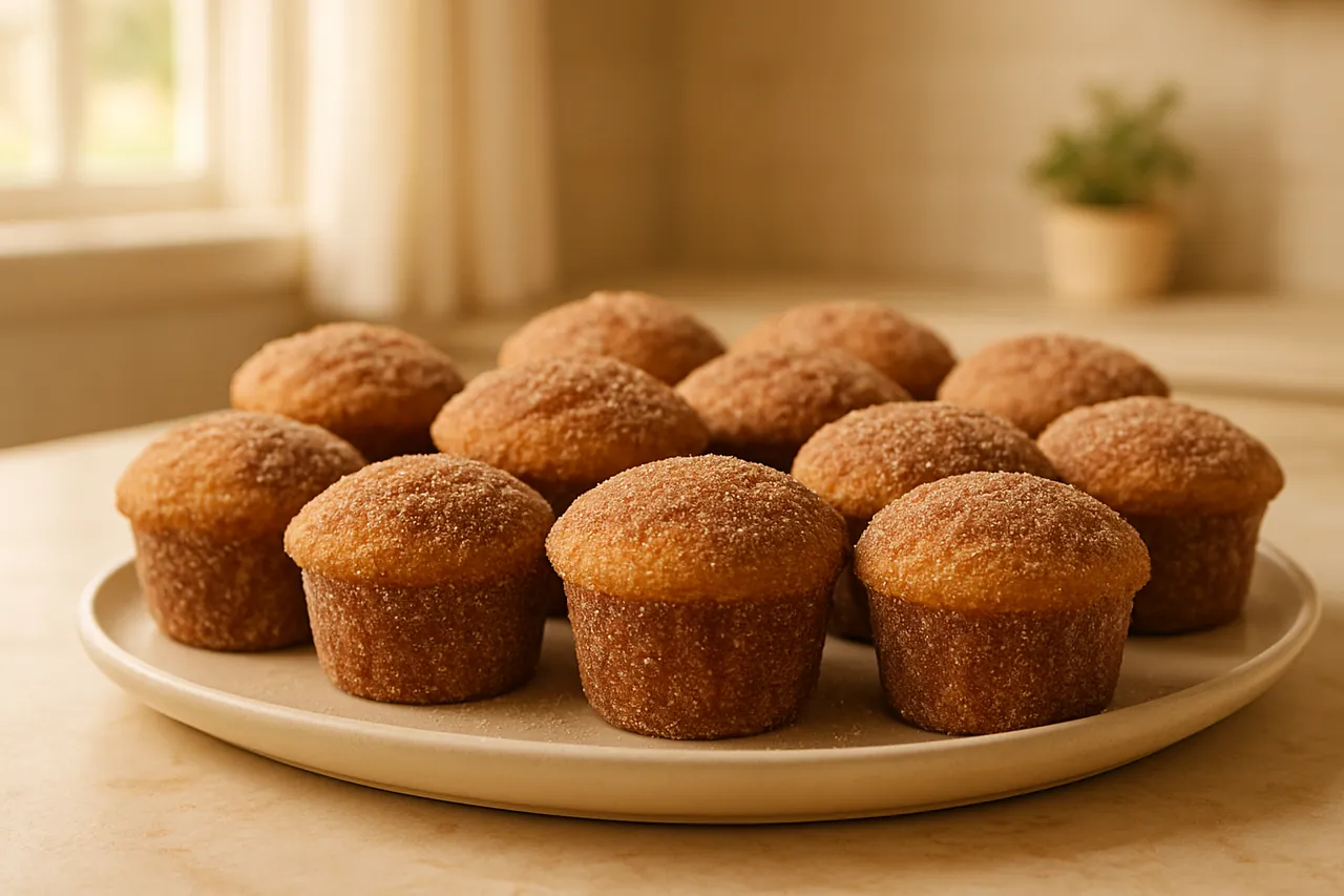Churro Muffins