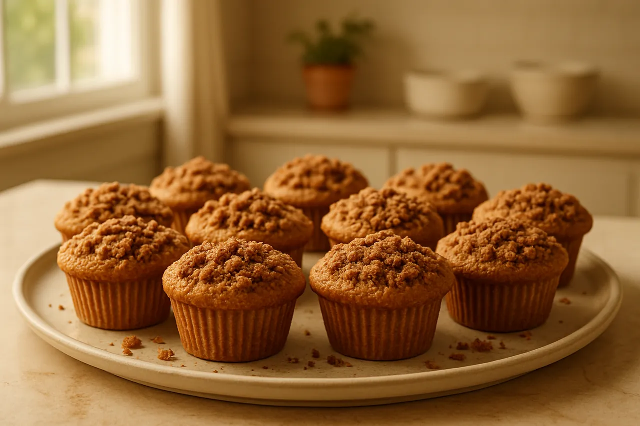 Cinnamon Crumb Donut Muffins