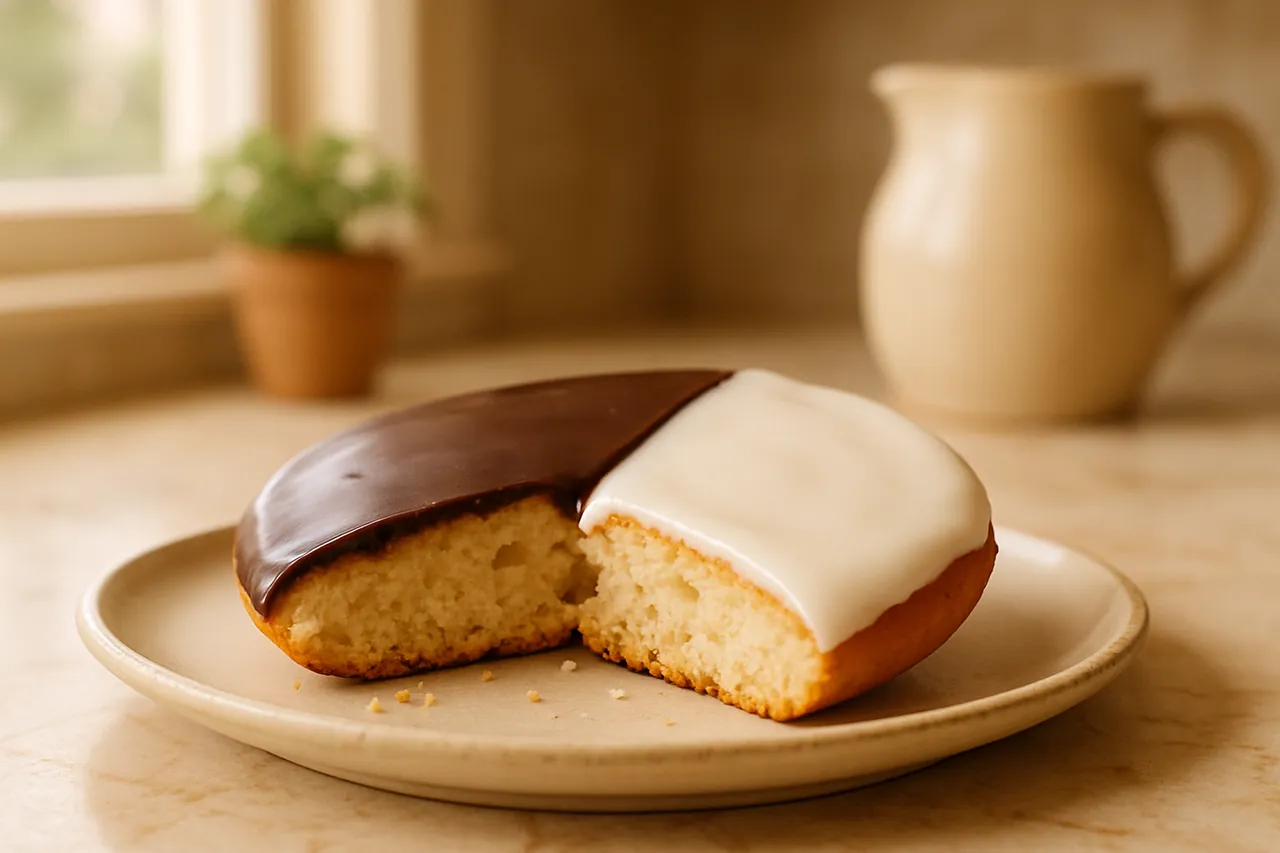 Classic Black and White Cookies