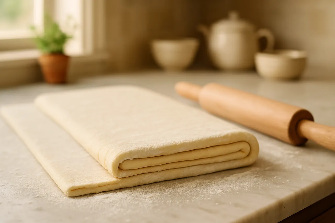 Classic Buttery Croissants