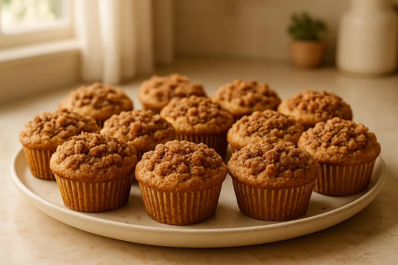 Classic Coffee Cake Muffins