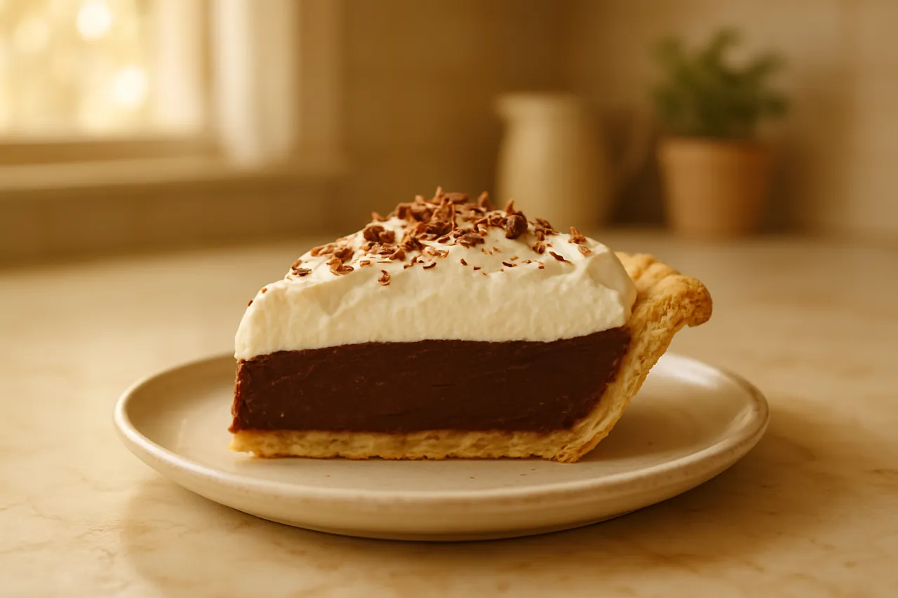 Classic French Silk Pie