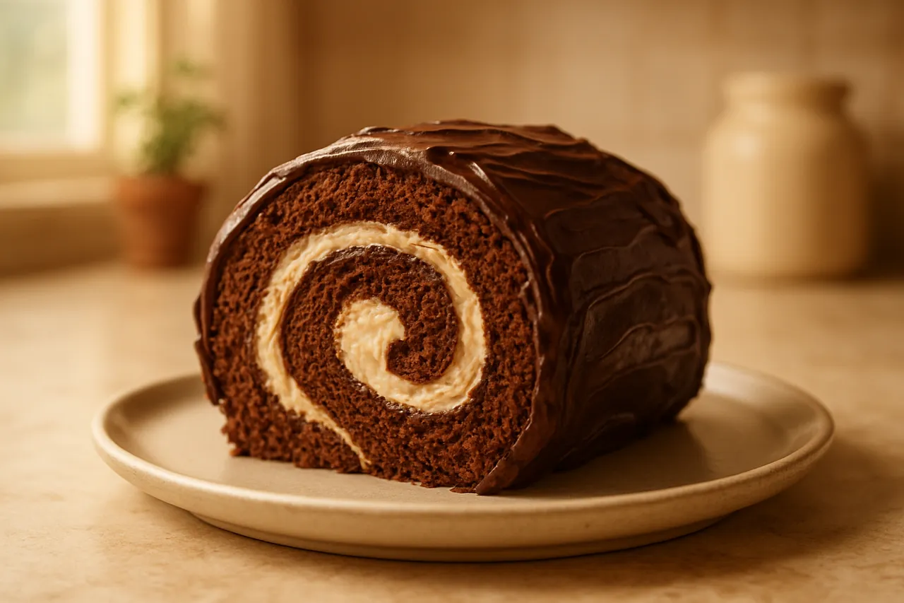 Classic Yule Log (Bûche de Noël)