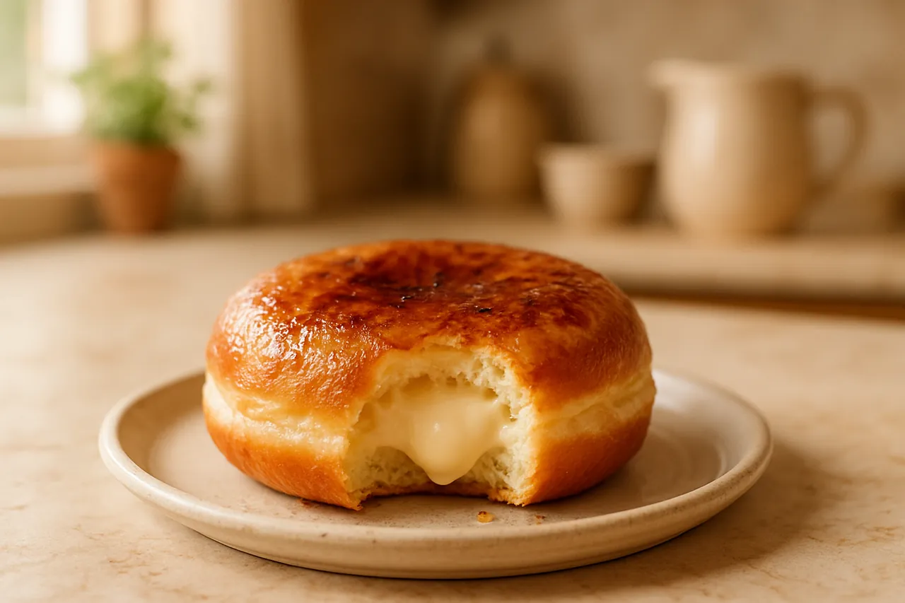 Crème Brûlée Doughnuts