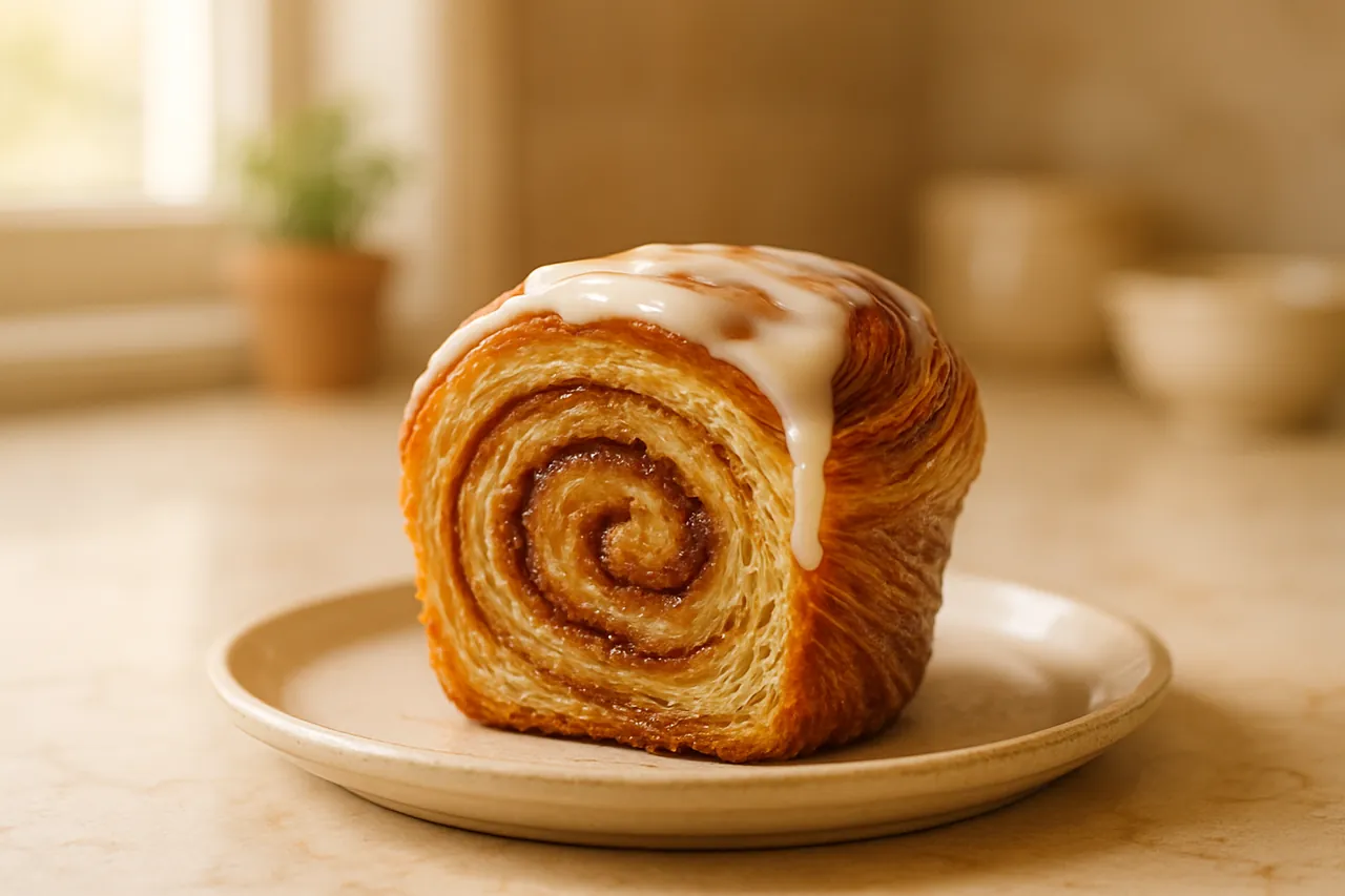 Cruffin Cinnamon Rolls