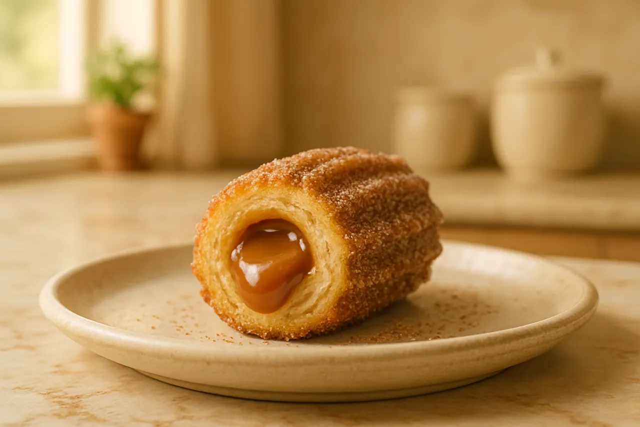 Dolce de Leche Stuffed Cinnamon Churros