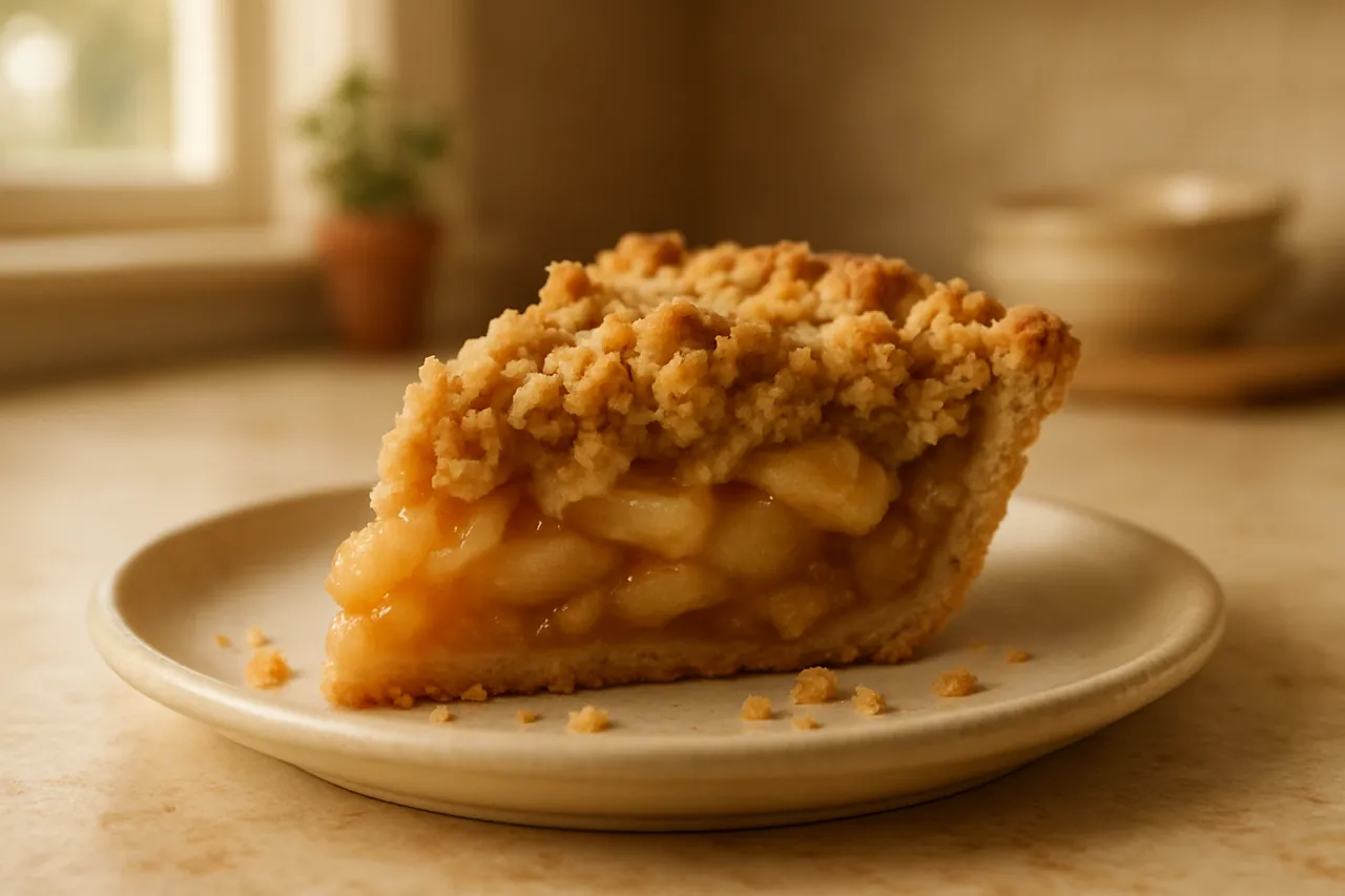 Dutch Apple Crumb Pie
