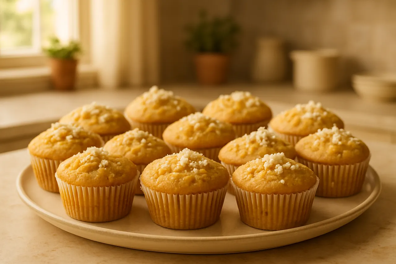 Elote Corn Muffins