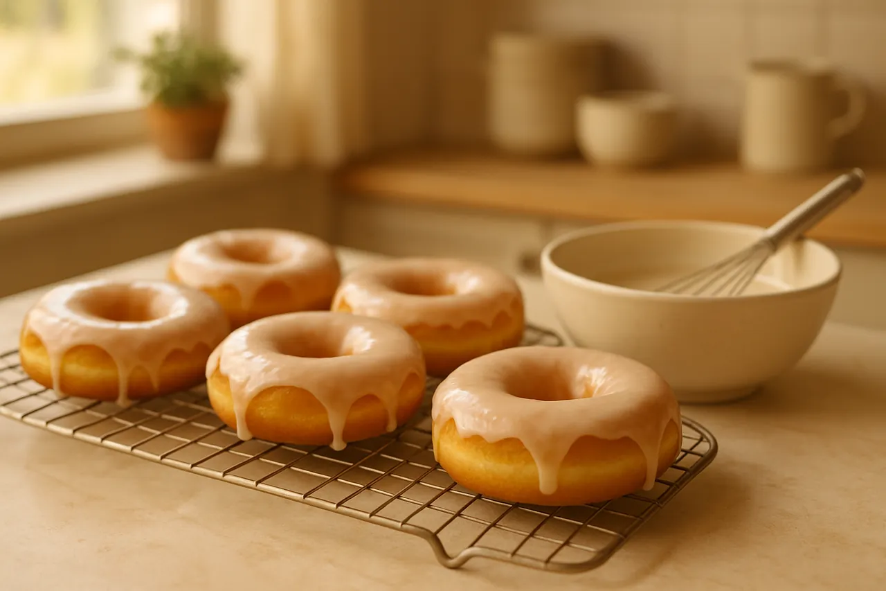 Classic Glazed Yeast Doughnuts