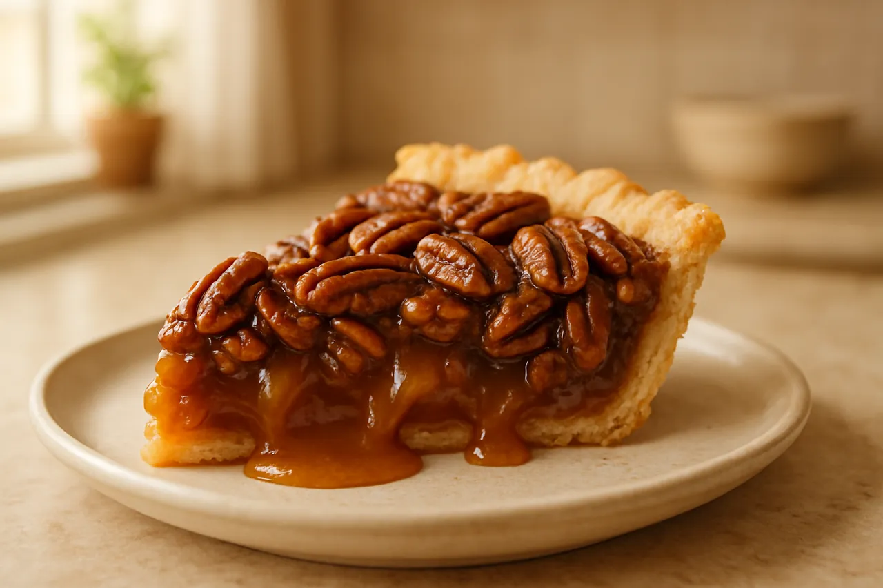 Gooey Caramel Pecan Pie