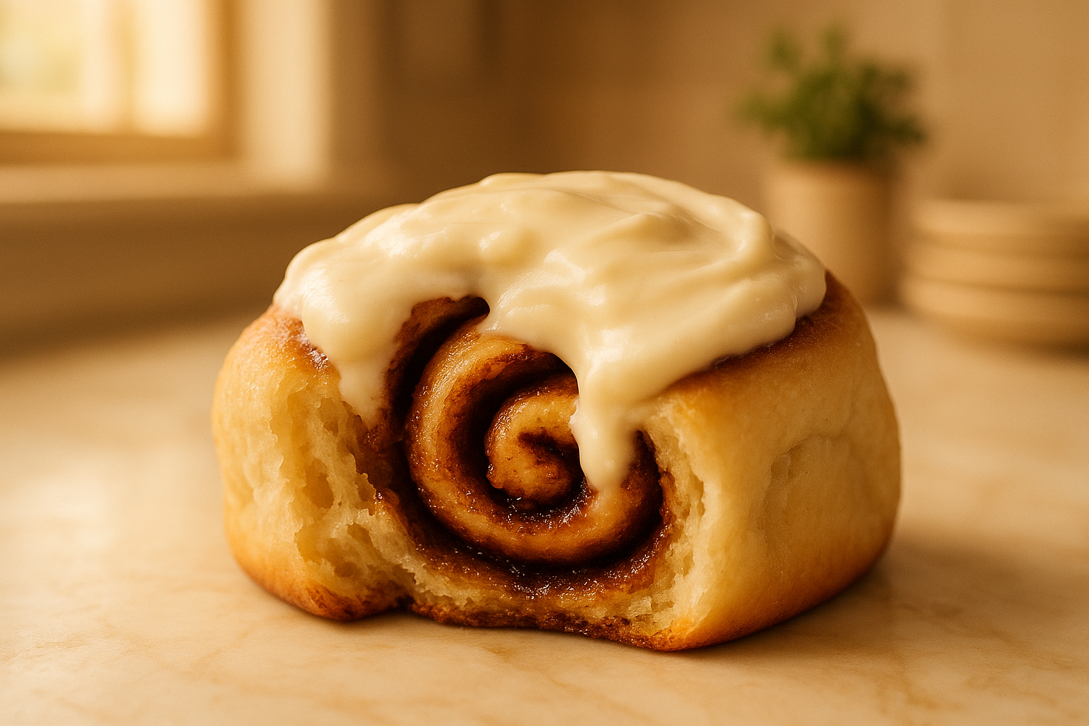 Gooey Cinnamon Rolls with Cream Cheese Frosting
