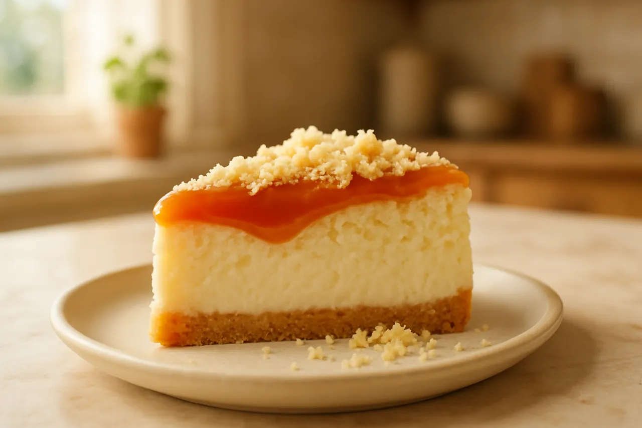 Guava Chiffon Cheesecake