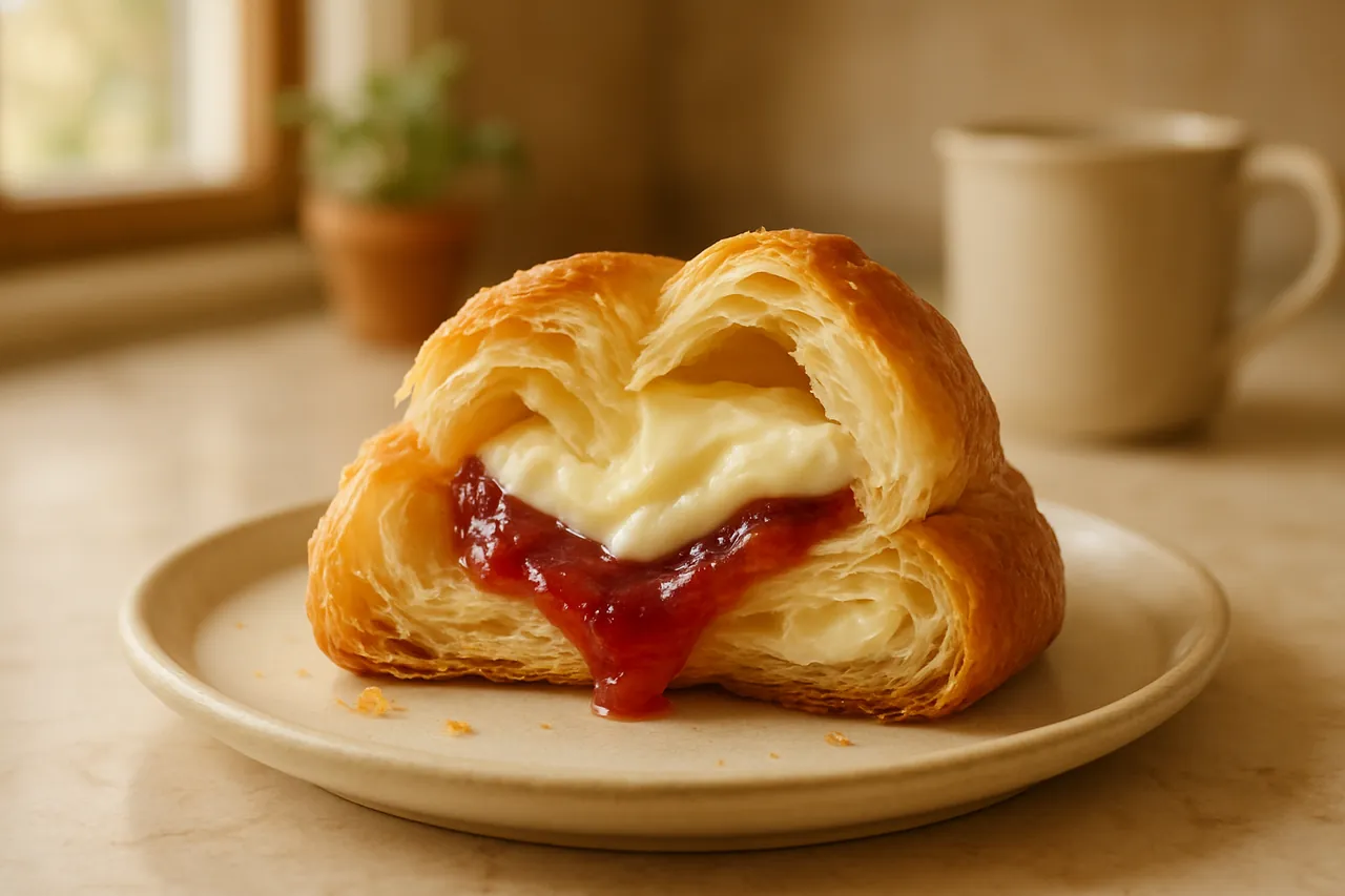 Guava Cream Cheese Danish
