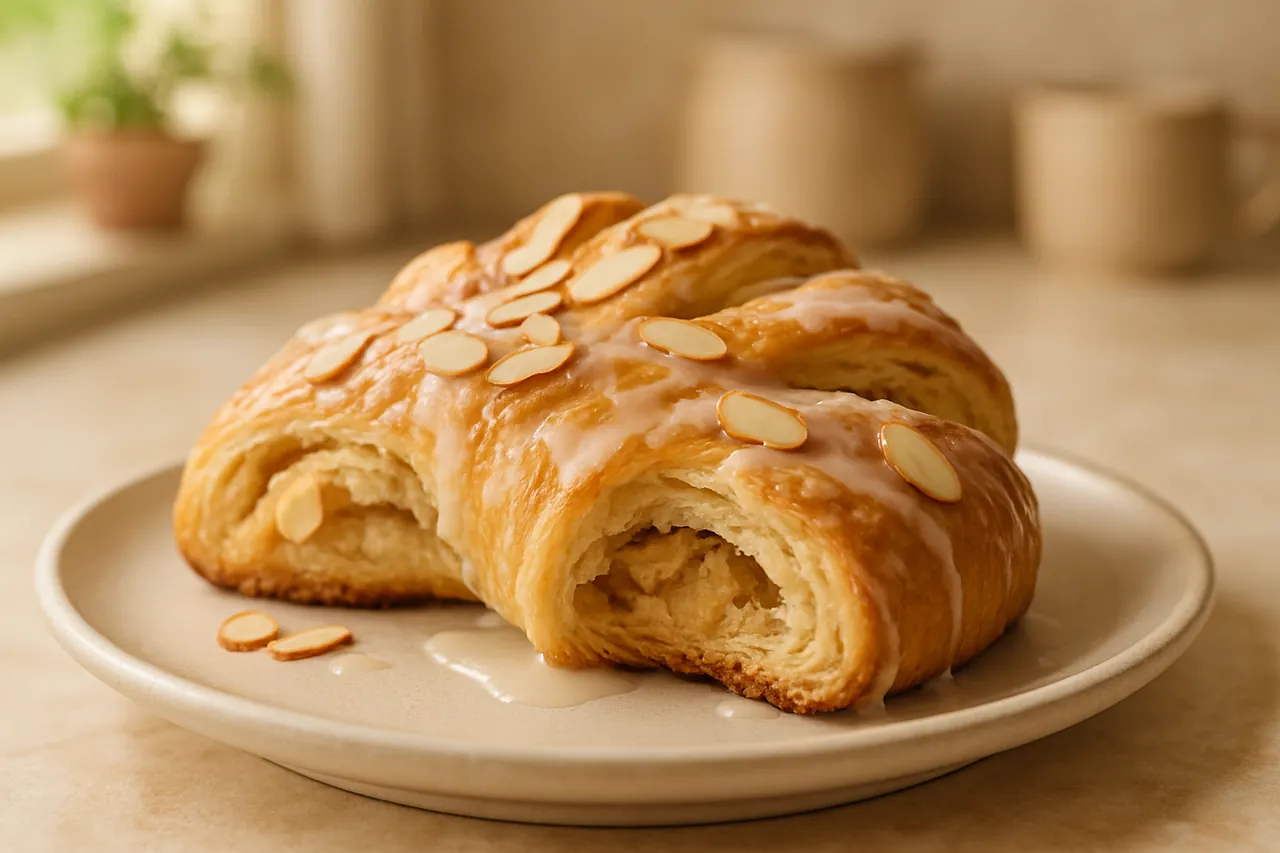 Homemade Almond Bear Claws