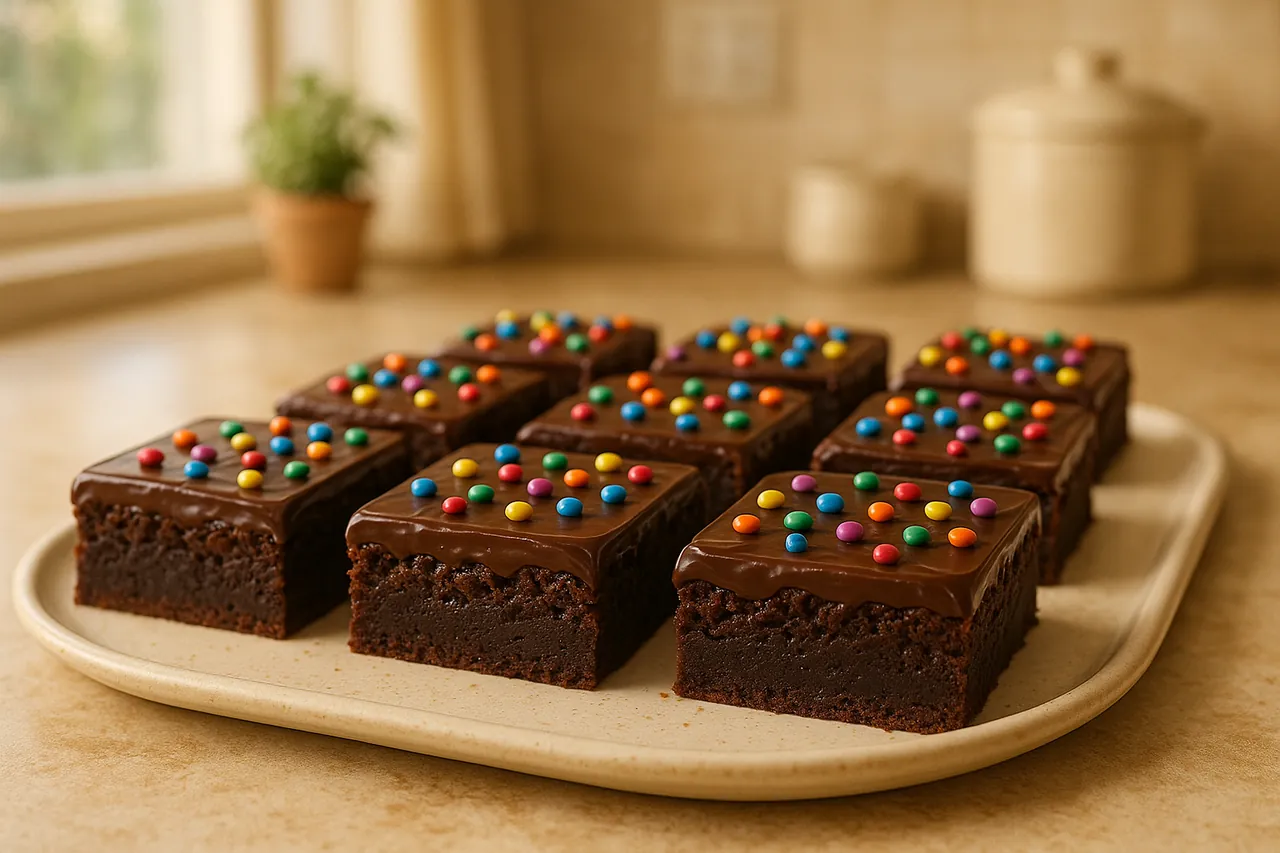 Homemade Cosmic Brownies