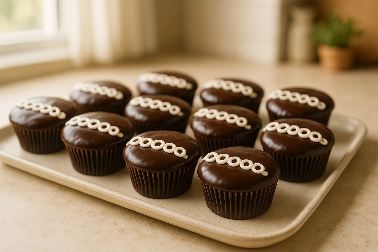 Homemade Hostess-Style Cupcakes