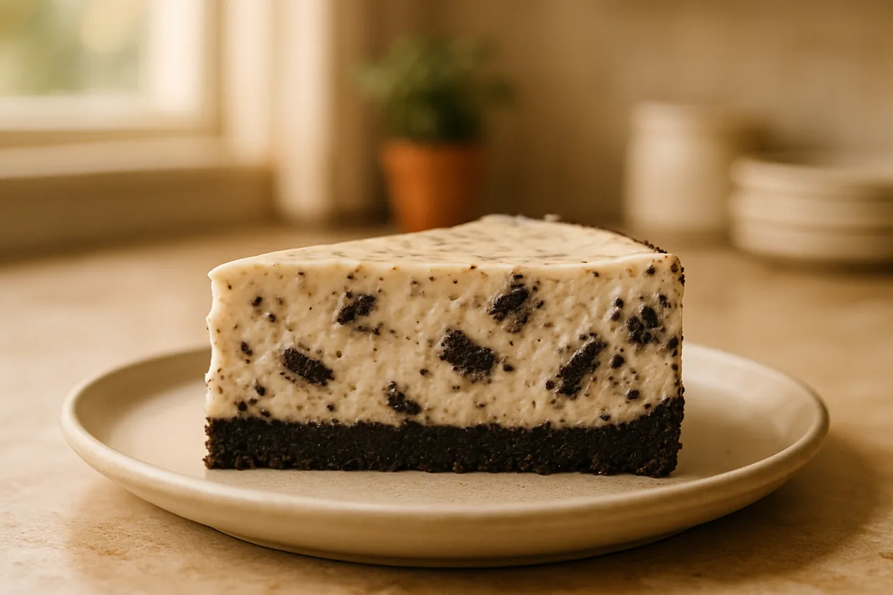 Homemade Oreo Cheesecake