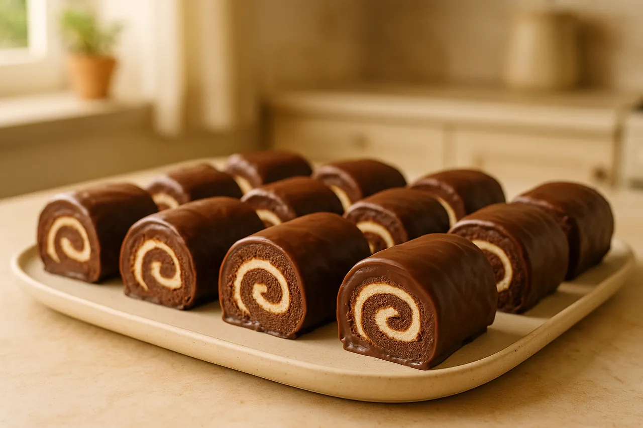 Homemade Swiss Roll Copycat