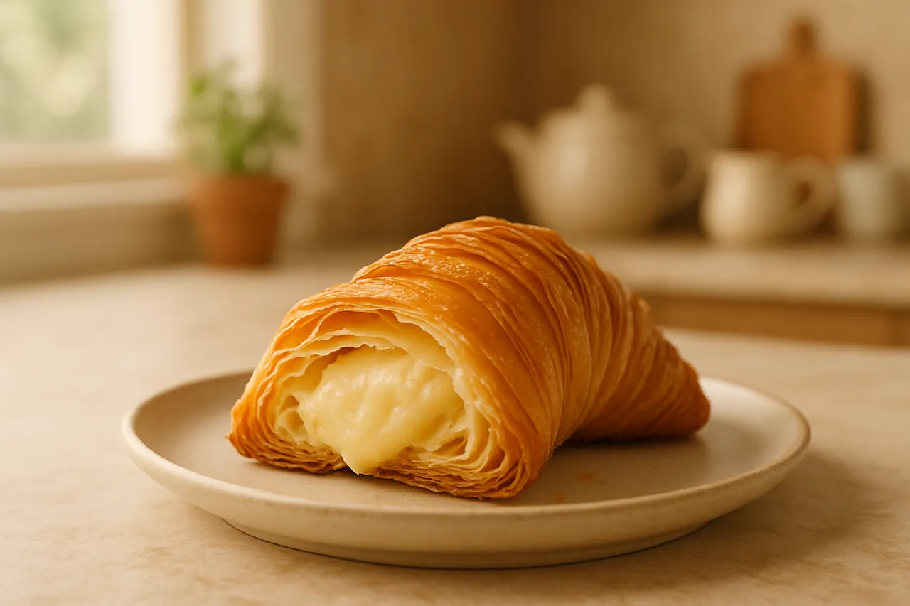 Lobster Tail Pastry with Semolina Cream