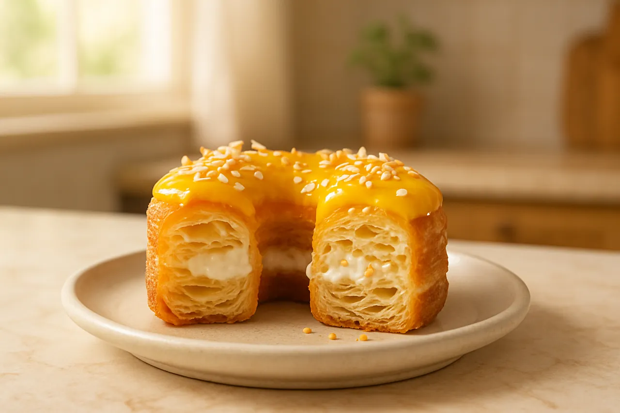 Mango Sticky Rice Cronut