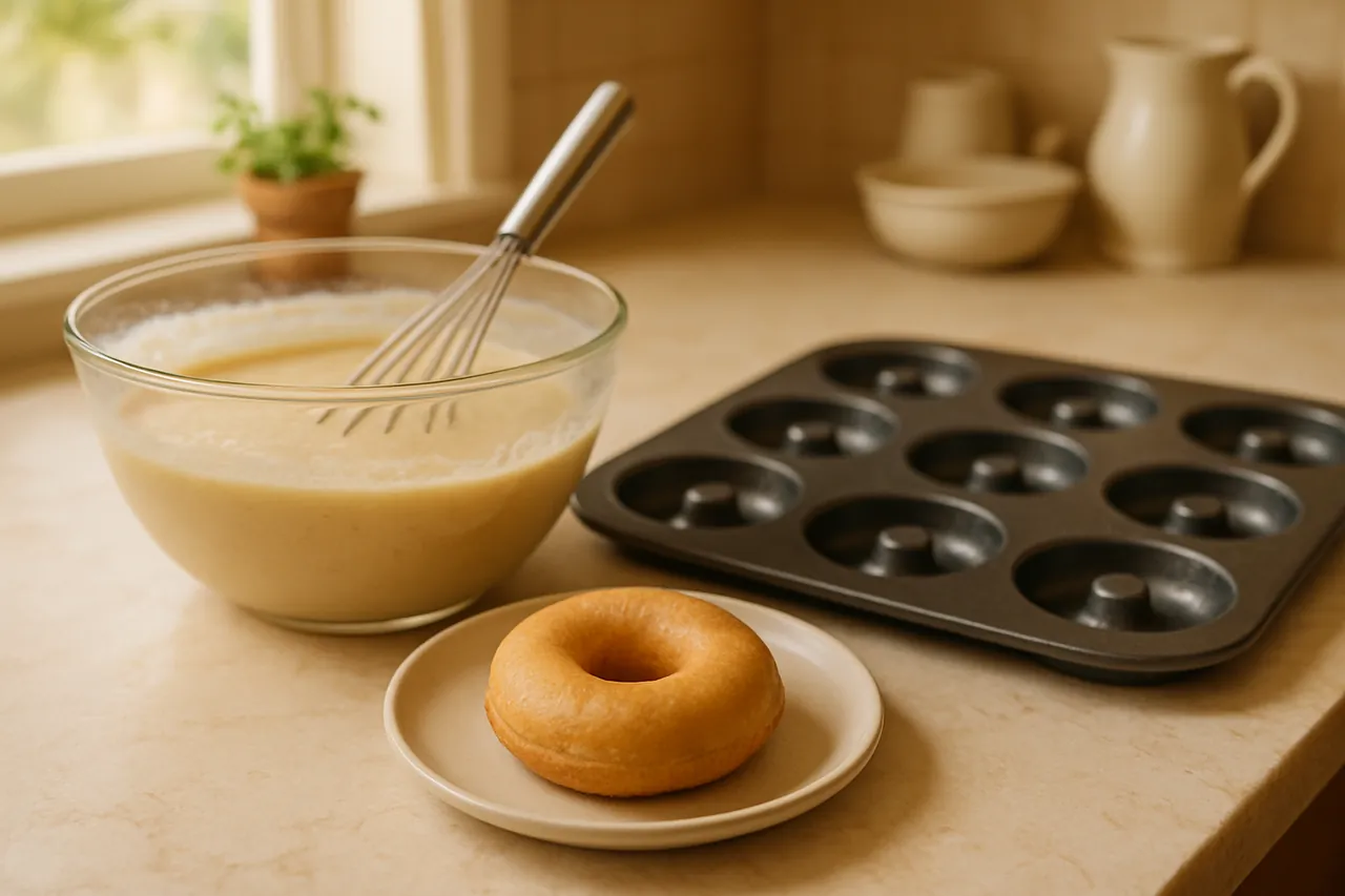 Mango Sticky Rice Doughnuts
