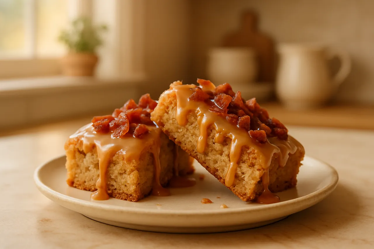 Maple Bacon Doughnut Cookies