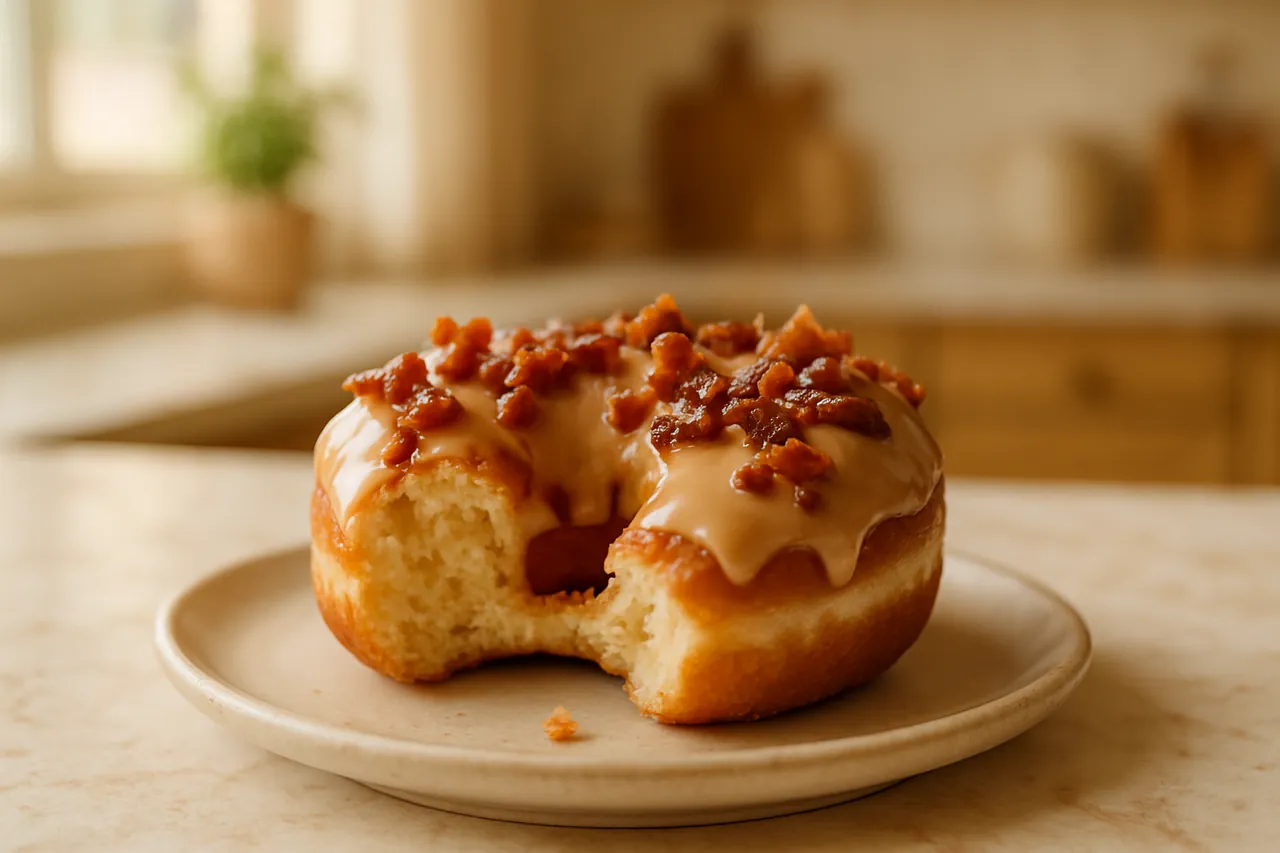 Maple Bacon Doughnuts