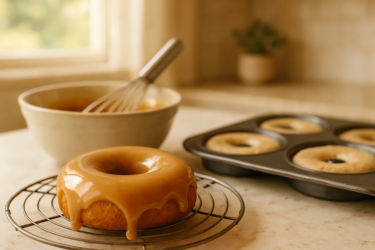 Maple Bacon Doughnuts