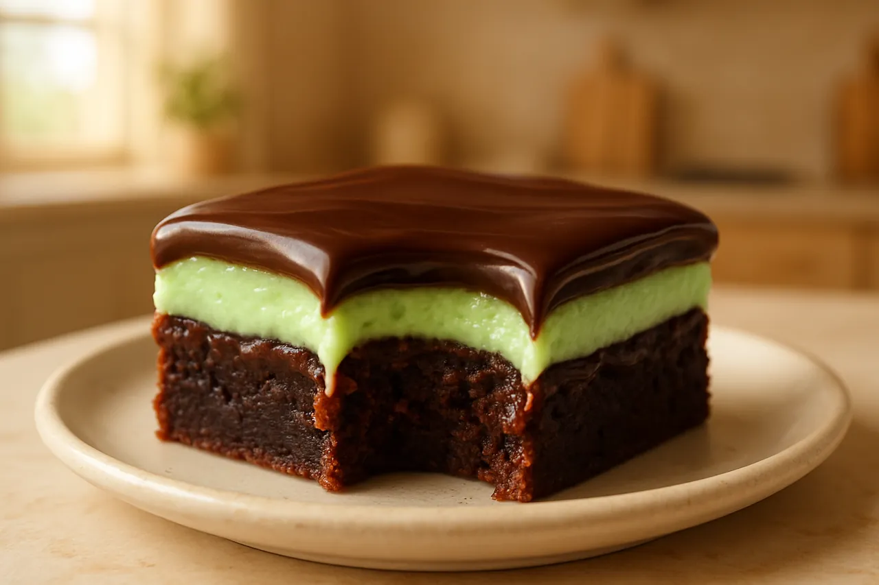 Mint Chocolate Brownies