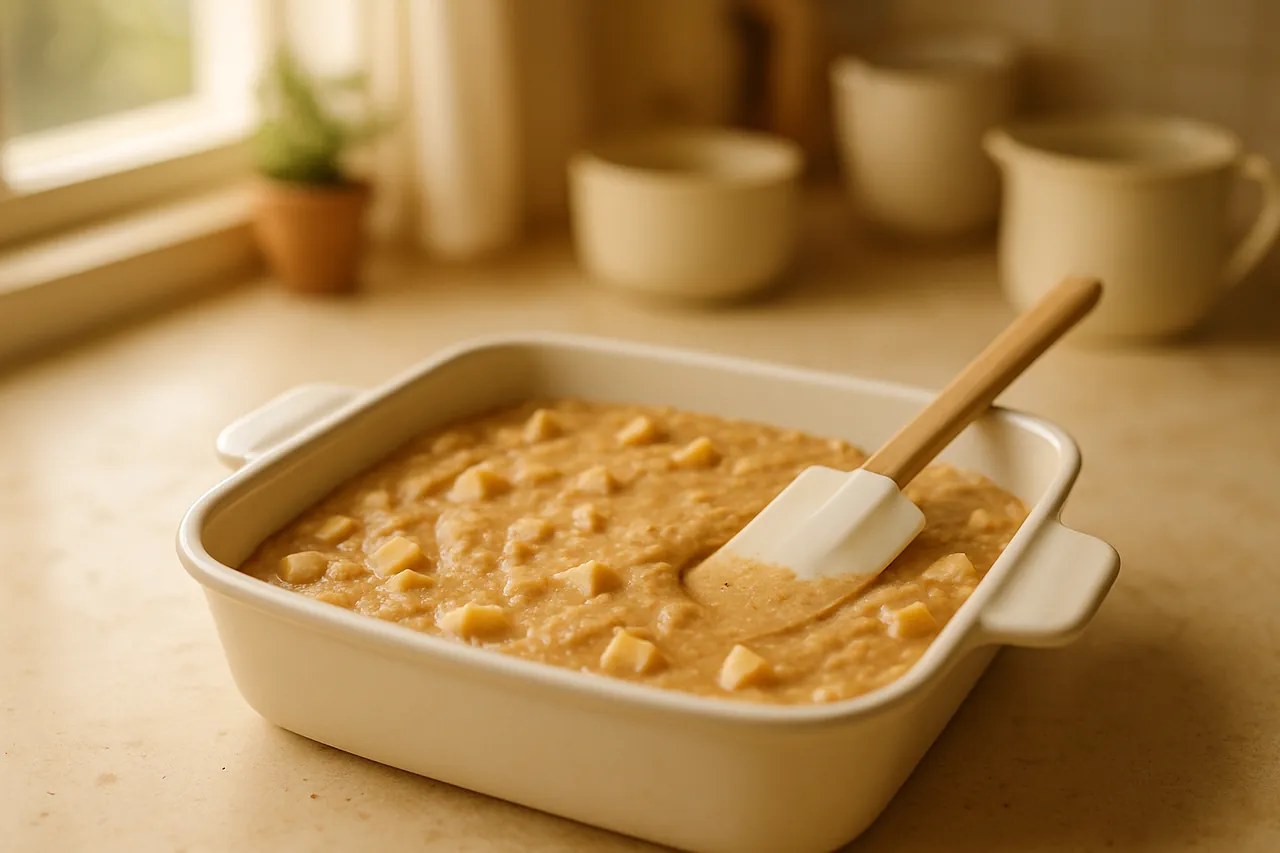 Moist Apple Honey Cake