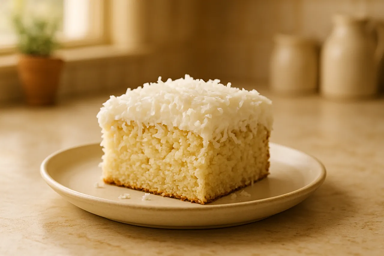Moist Coconut Cake