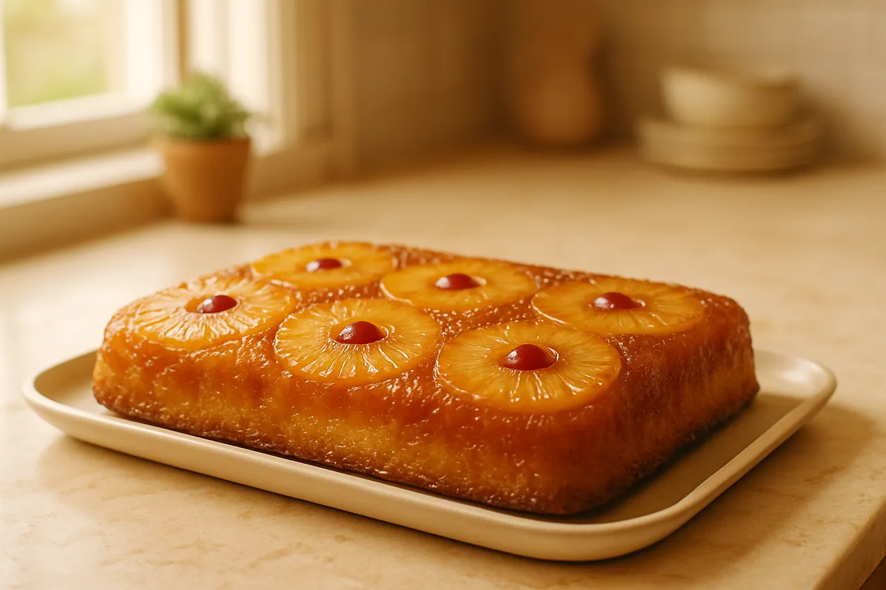 Pineapple Upside-Down Cake