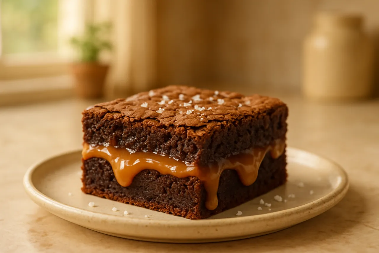Salted Caramel Brownies