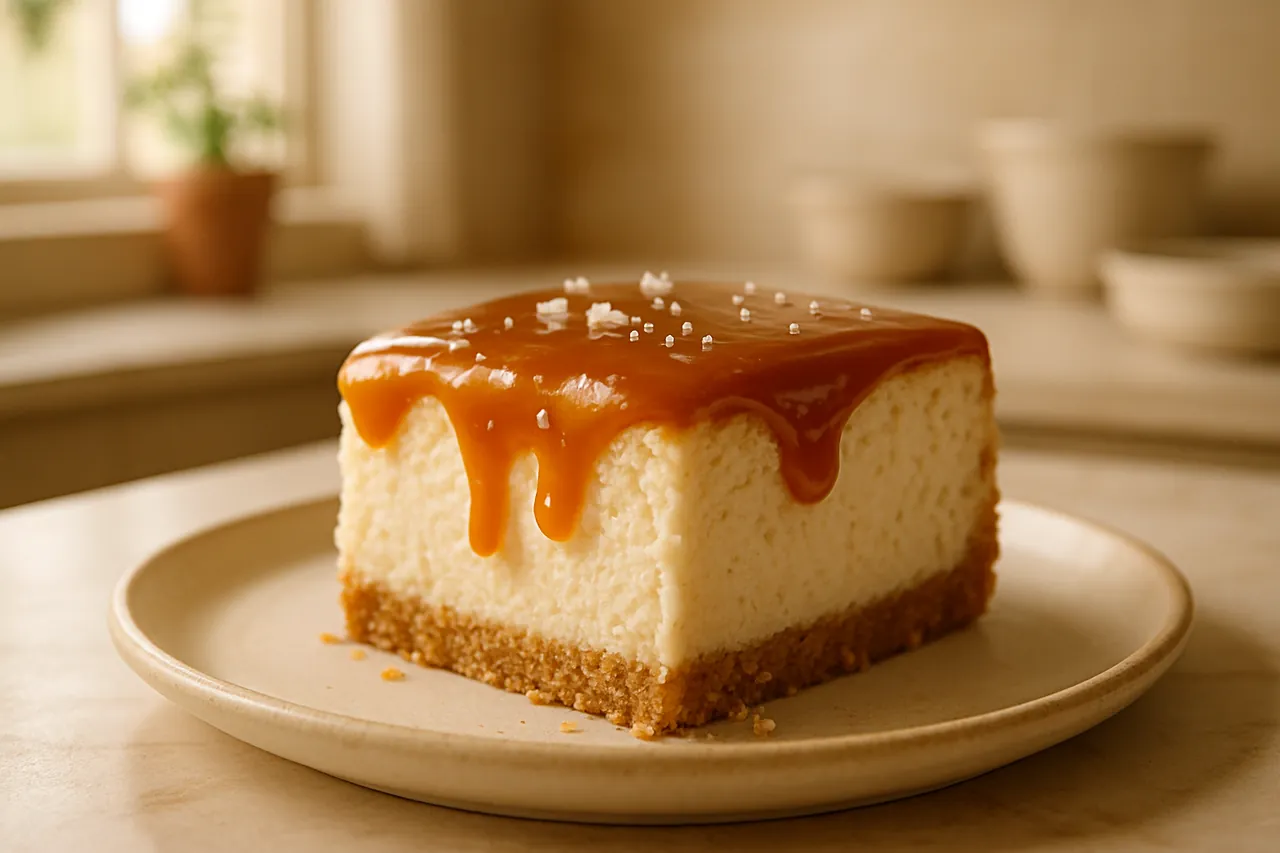 Salted Caramel Cheesecake