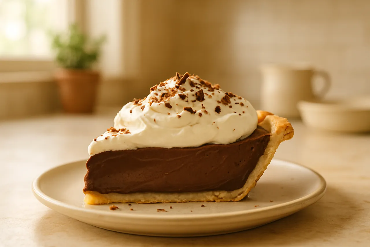 Silky Chocolate Cream Pie