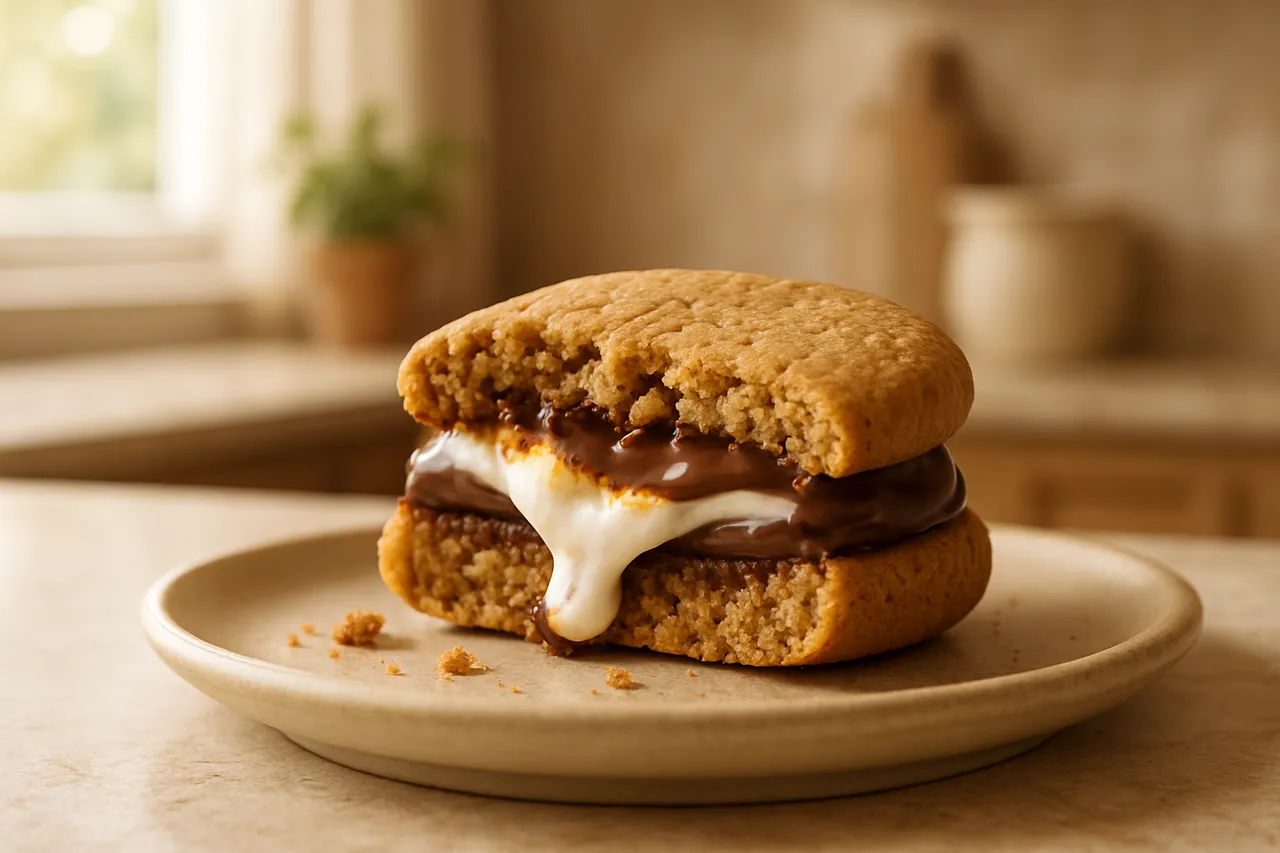 S'mores Sandwich Cookies