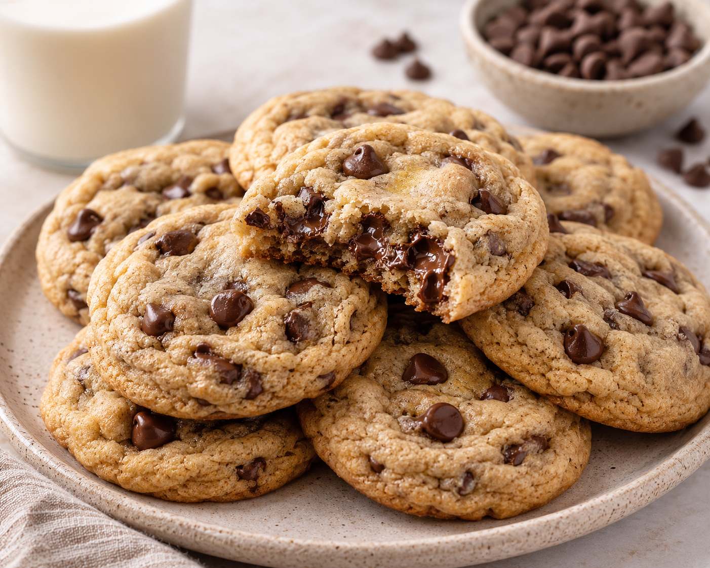 Soft Chocolate Chip Cookies