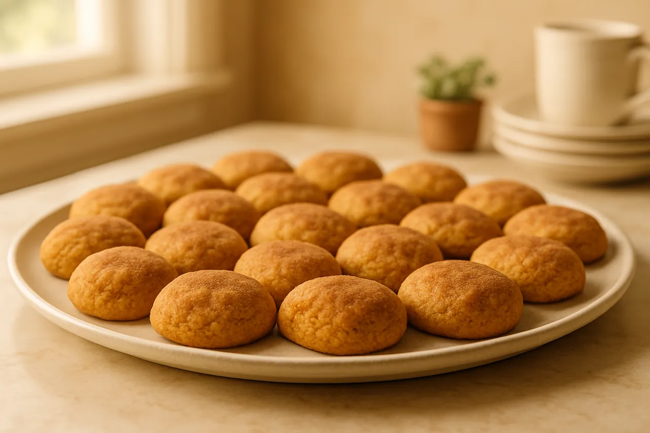 Soft Pumpkin Snickerdoodles