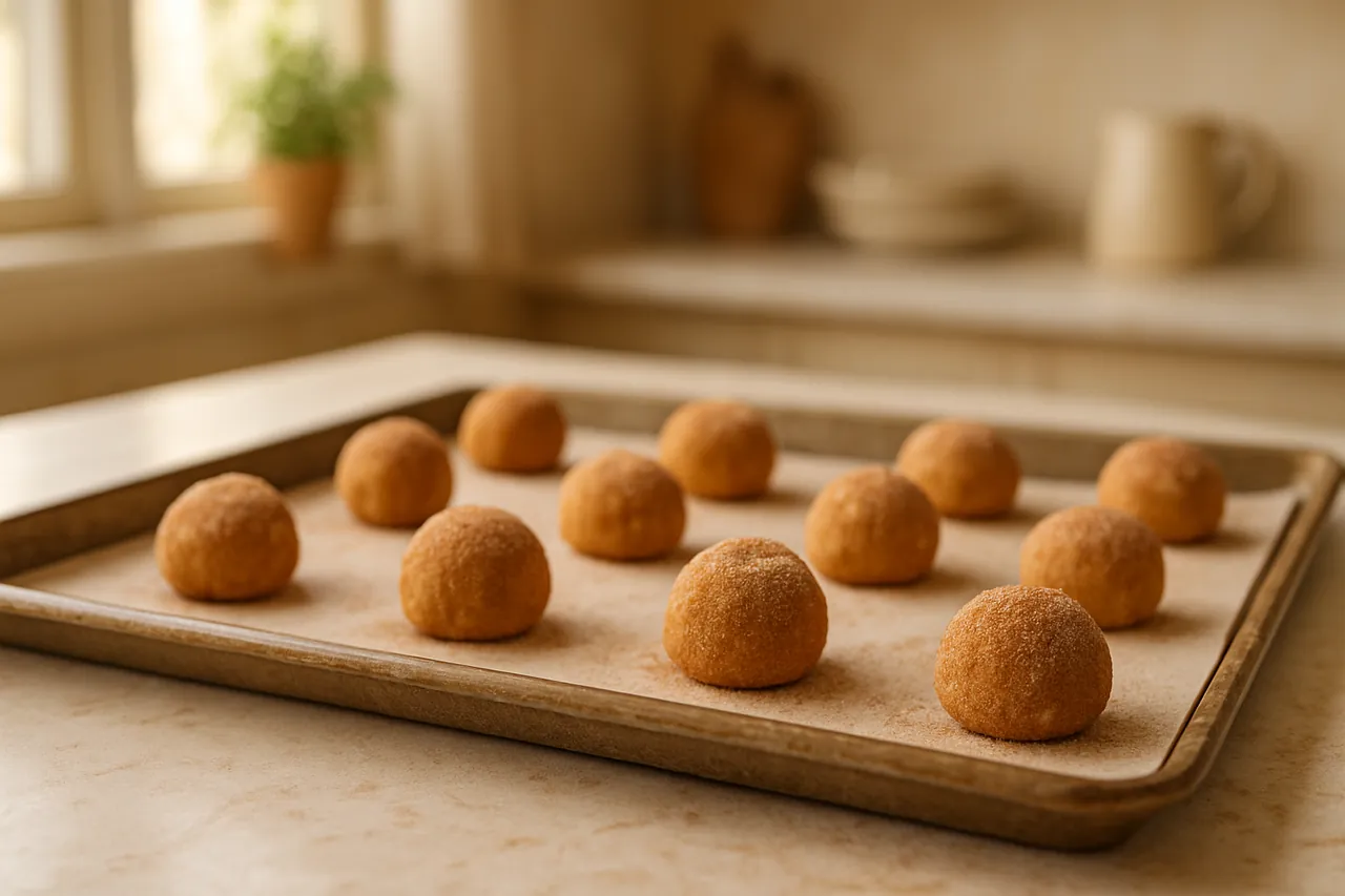 Soft Pumpkin Snickerdoodles
