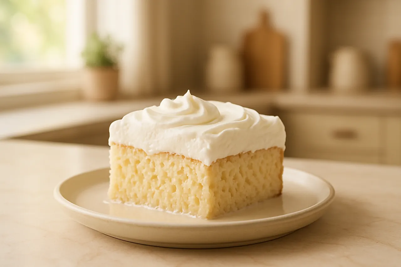 Soft Tres Leches Cake