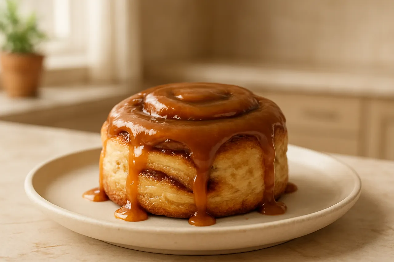 Sticky Toffee Pudding Cinnamon Rolls